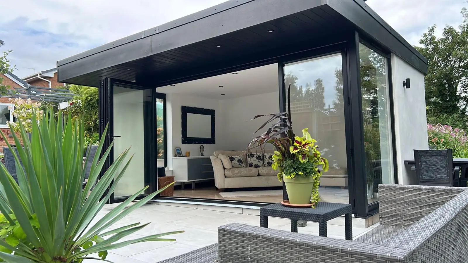 Bespoke custom-built garden room